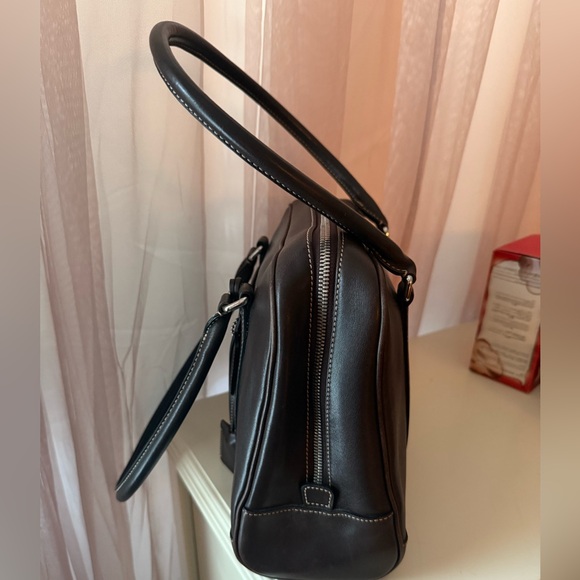 Coach Vintage Hamptons Doctor Bowler Bag Dark Brown 2001 - Picture 9 of 10